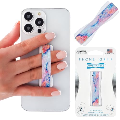 Image of LOVEHANDLE Original Universal Phone Grip - Magic Marble