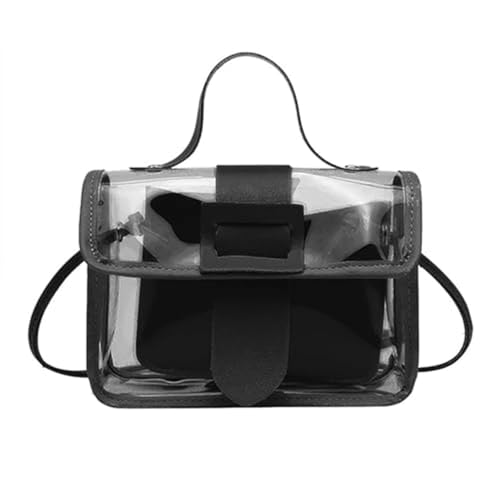 Clear Purses for Women Stadium Clear Bag Stadium Approved Crossbody Concerts Bag for Game Day, Events, Sports