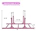 Costzon Double Horizontal Bars, Junior Gymnastic Training Parallel Bars w/ 11-Level 38-55