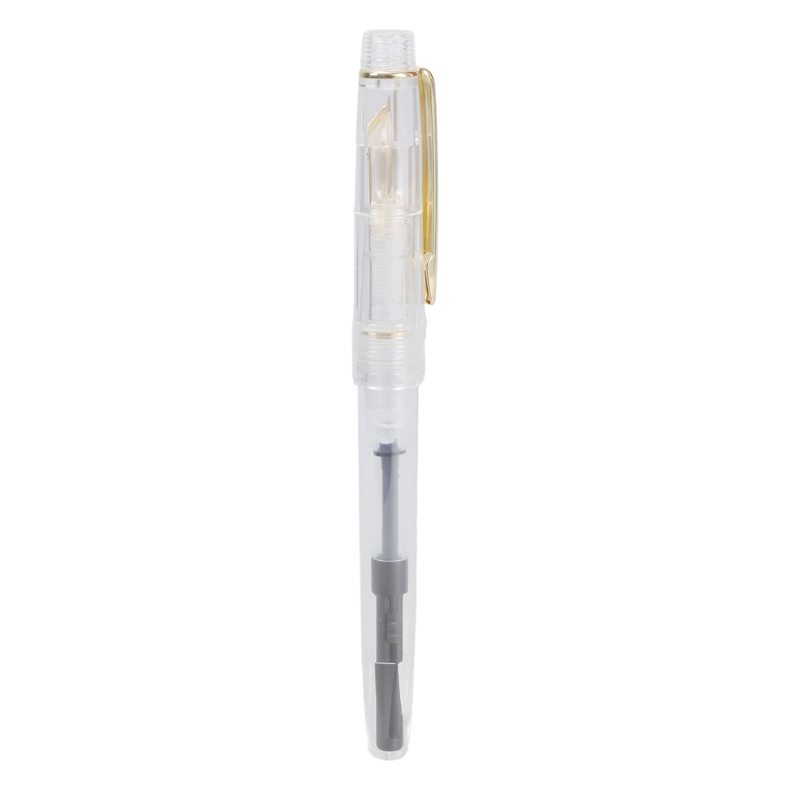 Kalttoy Transparent Fountain Pen Smooth Writing Pen Caligraphy Colored Inks 0.5Mm Calligraphy For School Writing Fountain Colored Inks
