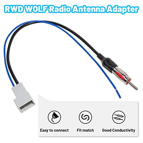 Adaptador de antena radio coche para instalar estéreo nuevo en Mazda 6 4