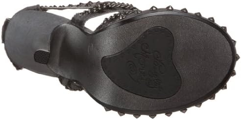 Naughty Monkey Women's Scene Stealer Platform Sandal,Grey,7 M US | Image 3