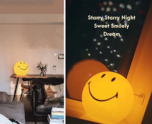 Lámpara de noche para niños con luz LED y diseño sonriente miniatura 3
