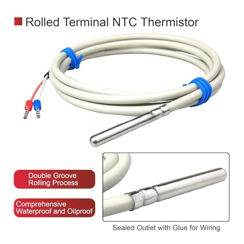 Sensor NTC 10K 3M impermeable de acero inoxidable para temperatura 4