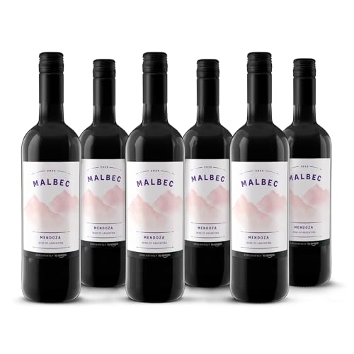 by Amazon Argentinian Malbec Red Wine 75cl Case of 6