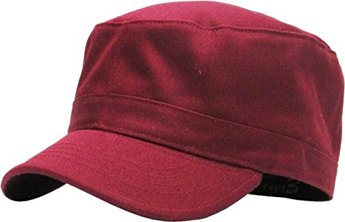 Image of KBETHOS Cadet Army Cap Basic Everyday Military Style Hat (Now with STASH Pocket Version Available)