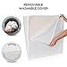 Bed Wedge Pillow With Memory Foam Top 7.5in - Ideal For Comfortable, Restful Sleeping - Wedge Pillow Neck & Back Pain Relief, Acid Reflux, Snoring, Heartburn, Allergies - Versatile & Washable Cover