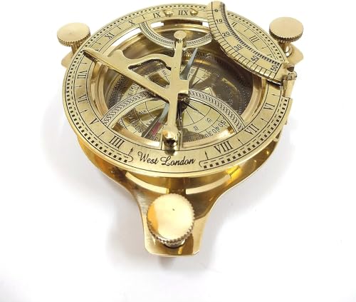 Sundial Compass Solid Brass Sun Dial