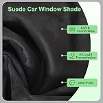 RAV4 Window Shades 2019-2024, 4PCS Magnetic Suede Set - Image 4
