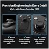 Kit de estuche de transporte 6 en 1 para Steam Controller 2 (2026), con 1 funda protectora de silicona, 7 calcomanías protectoras, 1 tapón antipolvo para puerto de carga, 8 caps para joysticks y 4 anillos protectores para palancas. 5 de junio de 2026 | por Sedicoca 8