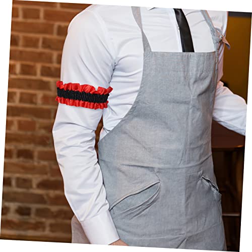 4pairs Elastic Armband Garters for Men Vintage Sleeve Garters Shirt Sleeve Holder Cufflinks3