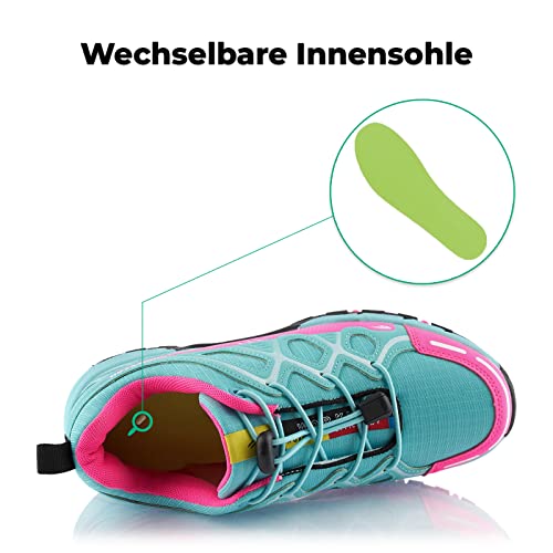 Fusskleidung® Damen Herren Wanderschuhe atmungsaktive Trekkingschuhe - Image 6