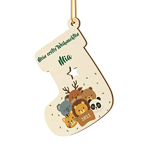 Mama & Papa Erstes Weihnachten 2025 - Individuelle Glas