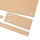 Umhängetasche-Acryl-Schablone, Schnittmuster und Vorlagen, Transparentes und Klares Taschen-Schablonen-Set, Leichte und Kleine Leder-Taschen-Schablone, Praktische Einzelnutzung
