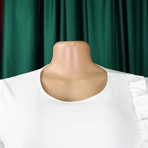 2025 Women's Vintage Ruffle Work Office Bodycon Midi Pencil Dress Elegant Peplum Round Neck Long Sleeve Autumn Dress4