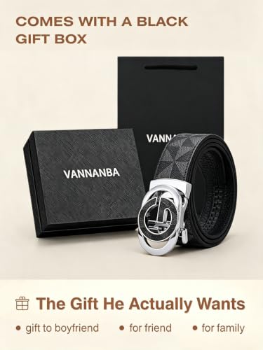 Image of Mens Ratchet Belts Designer Belt Men Automatic Buckle Gift Box