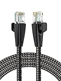 CableCreation Cat 6 Ethernet Cable Braided Cat6 Gigabit High Speed 1000Mbps Internet Cable RJ45 Network LAN Cord Compatible with PC PS5 PS4 PS3 Xbox Smart TV Router, 15FT
