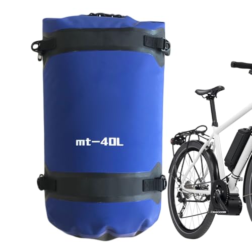 Organisateur d'outils étanche 40L avec sac arrière motocyclette et vélo