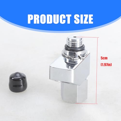 Adaptador de manguera con rotación ajustable para divisor de buzo 3