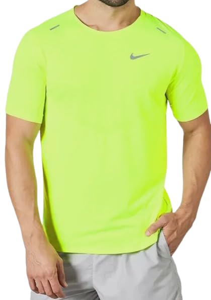 T-shirt de course Nike Rise 365 anti-transpiration haut running manches courtes S