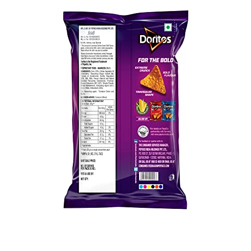 Image of Doritos Sweet Chilli, 75 gm /82.5gm