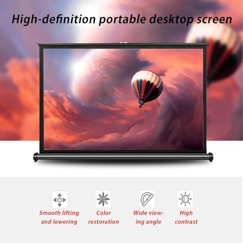 Pantalla de proyección manual portátil 50" 16:9 miniatura 2