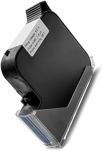 TIKTONER Original Handheld Ink Cartridge for 1580p2 Handheld Inkjet Printer (Printing Height 1 Inch) Durable Quick Dry Replacement 42ml Ink Cartridge (Black)