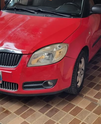 Couvercle de phare Skoda Fabia 2008-2011 lentilles remplacement