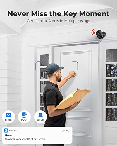 Reolink WiFi Camera Outdoor Lumus 4MP, Spotlight Camera Plug-in, 2.4/5GHz WiFi CCTV Security Camera, Smart AI Detection - Image 2