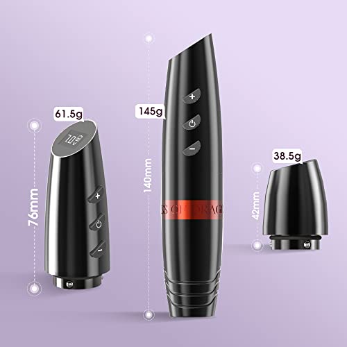 Kiss Of Dragon Wireless Tattoo Machine Pen With Rca Clip Cord Japan 1800Mah Battery Power Coreless Motor Tattoo Equipment Supply For Professionals And Beginners Tattoo Artists #TOP4