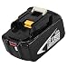 Produktbild Kengdor BL1860B Ersatzakku für Makita 18V Akku 5.5Ah BL1860 BL1850B BL1850 BL1840B BL1840 BL1830 BL1835 BL1845 194204-5 LXT-400 mit LED Indikator