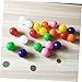 SKISUNO 20Pcs Balls Durable Plastic Eggs for Raffle Games Party Activities and Contests Includes and Balls