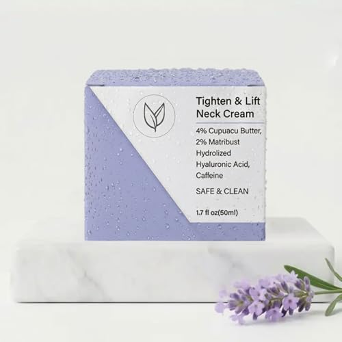 Zyren Neck Cream Fummy Zyren Neck Firming Cream Zyren Tighten & Lift Neck Cream Skin Tightening Creams for Body Natural Ingredients Suitable for All Skin Types (1 Pack)