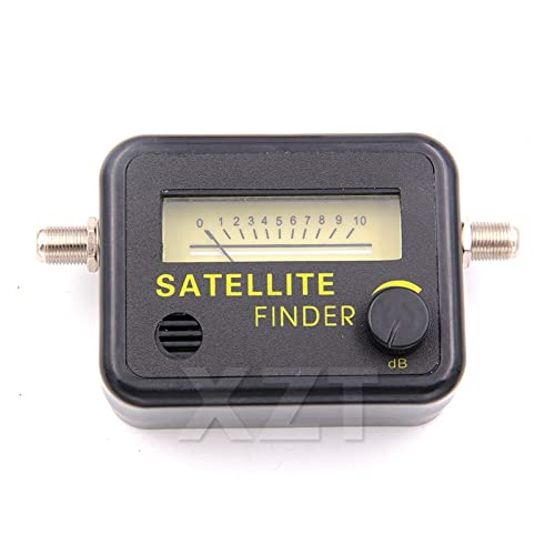 TV Signal Strength Meter, 1PC Satfinder Satellite Finder Alignment Signal Meter Receptor for SATV Dish LNB Digital Signal Amplifier,Camping Essentials