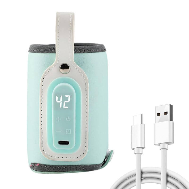 Amazon.com: USB Baby Bottle Warmer,MoreChioce Portable Milk Travel Heater  Storage Bag Thermostatic Bottle Sleeve Cover Travel Mug Milk Heater with  TPYE-C Cable,LCD Display for Home Outdoor,Blue : Baby