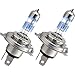 Philips RacingVision H4 Headlight Bulbs (Twin) 12342RVS2 Xtreme Vision Upgrade