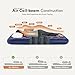 Single Size Air Mattress Inflatable Bed, Blow Up Mattress Camping Sleeping Pad