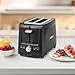Cuisinart Core Collection 2-Slice Toaster | Extra-Long Slots for Artisan Bread, Bagel | High-Lift Quickview™ | Single Slice & Defrost Function | +30sec Toast Boost | Removable Crumb Tray, Black