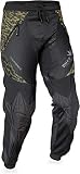 Bunkerkings Supreme Jogger Paintball Hose – Leopard, Unisex-Erwachsene, schwarz, Large (LG)