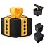 gold black finger box
