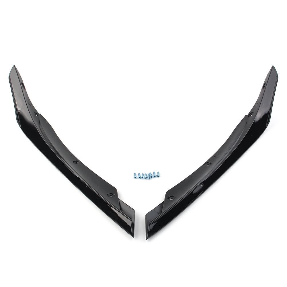 Per Mercedes Per Benz Classe A W176 A200 A45 AMG 2016 2017 2018 Auto Spoiler Per Labbro Anteriore Pinne Splitter Decorazione Trim MENSUNUBNM