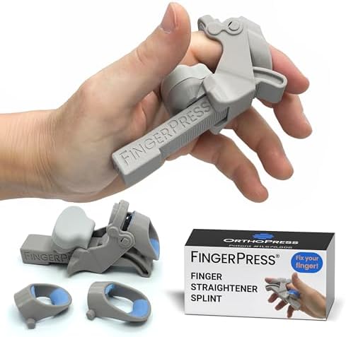 Static Progressive Finger Straightening Splint Orthosis for Extension of PIP Flexion Contracture Medium