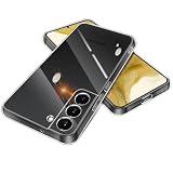 【FULEEYUHN】Samsung Galaxy S22 ケース クリア ギャラクシー S22 カバー 透明 TPU素材 耐衝撃 薄型 軽量 SC-51C SCG13 対応 韓国 ファッション スマホケース 黄変防止 人気 ストラップホール付き ワイヤレス充電対応(クリア)