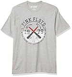 Liquid Blue Pink Floyd The Wall Mad Buggers Hammers 1979 T-Shirt, Heather Grey, XX-Large
