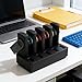 Flash Drive Desk Organizer Stand FEWINA USB Holder Storage Electronic Accessories Organizer for USB Flash Drive Stand, Thumb Drive Holder, Jump Drive Stands, Black