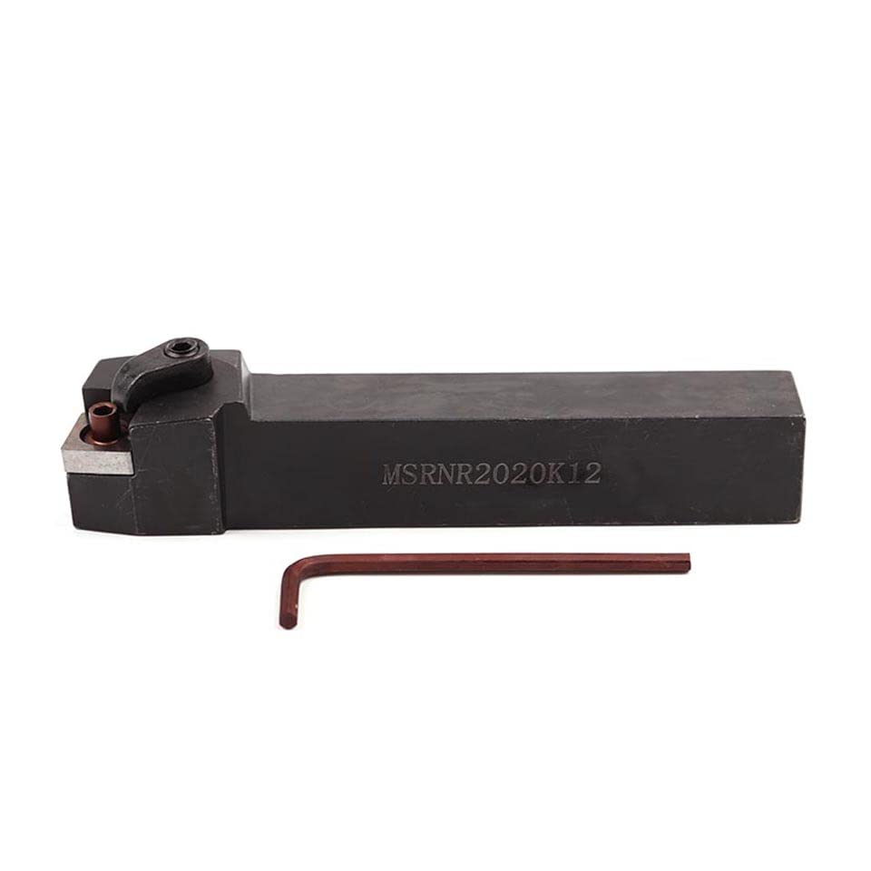1pc 75° MSRNL1616H12 MSRNR2020K12 CNC Lathe Cutting Tool MSRNR2525M12 MSRNL2525M12 External Turning Tools Holder for SNMG1204 Insert(MSRNR1616H12)