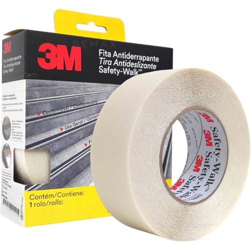 Kit 2 Fita Antiderrapante 3m Transparente Escadas 20 Metros