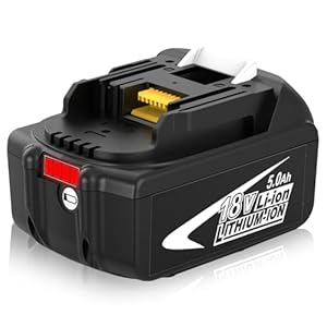 ibanti bl1850b 5.0ah pour makita 18v batterie bl1860b bl1850b bl1860 bl1850 bl1840b bl1840 bl1830b bl1830 bl1815 bl1820 lxt 400 bl1845 194205 3 avec outillage électroportatif à led rechargeable