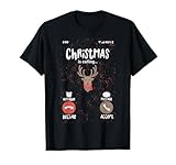 Celebra la Fiesta de diseño de Llamadas entrantes de Navidad Camiseta