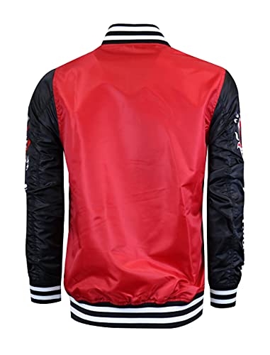 Image of SCREENSHOT Hip-Hop Urban NYC Fashion Bomber Jacket - Modern Outdoor Lightweight Streetwear Graffiti Print Zip Up Top